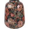 Clayre & Eef 66384 Vase Décoratif Rose & Vert Ø 21x25 cm