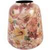 Clayre & Eef 66385 Vase Décoratif Rose Gris 35x52 cm