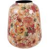Clayre & Eef 66385 Vase Décoratif Rose Gris 35x52 cm