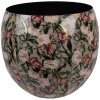 Clayre & Eef 66386 Vase Décoratif Gris Rose Ø 28x25 cm