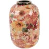 Clayre & Eef 66388 Vase Décoratif Beige-Orange Ø 17x25 cm
