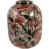 Clayre & Eef 66390 Vase Décoratif Beige-Rose Ø17x22 cm