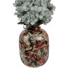 Clayre & Eef 66390 Vase Décoratif Beige-Rose Ø17x22 cm