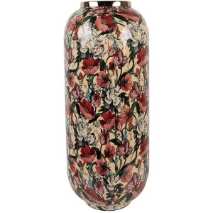 Clayre & Eef 66393 Vase Décoratif Beige Rose Ø 21x50 cm
