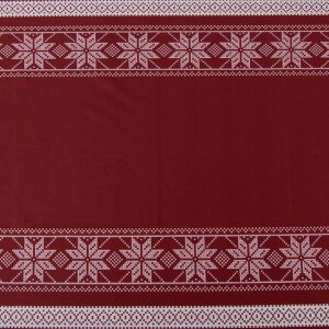 Nappe Clayre & Eef KT003.002 Carreaux Rouges & Blancs 140x220 cm