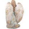 Clayre & Eef Décoration Ange 34x36x55 cm Beige-Bleu