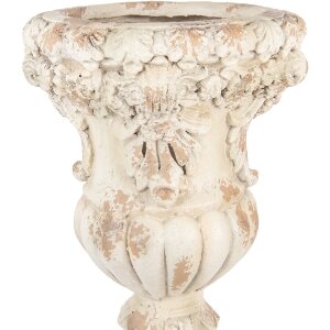 Clayre & Eef 5MG0090 Pot de fleurs décoratif Beige 35x56 cm