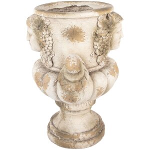 Clayre & Eef Pot de Fleurs Décoratif 36x38x50 cm Beige-Brun