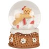 Clayre & Eef Boule à Neige Bonhomme Pain dÉpices Ø 5x7 cm