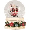 Clayre & Eef Boule à Neige Père Noël 5x6 cm