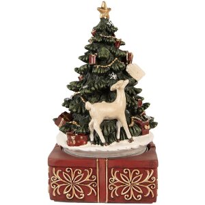 Clayre & Eef Boîte à Musique Sapin de...