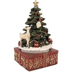 Clayre & Eef Boîte à Musique Sapin de...