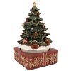 Clayre & Eef Boîte à Musique Sapin de Noël 11x19 cm