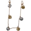 Clayre & Eef Carillon Décoratif Doré Argenté 135cm