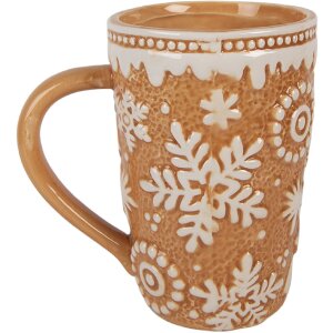 Clayre & Eef Mug Céramique 575ml 14x10x15cm