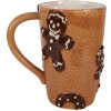 Clayre & Eef Mug Céramique 575ml Marron Beige 14x10x15cm