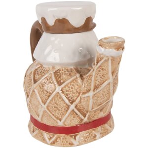 Clayre & Eef Théière Céramique 900ml 22x12x18cm