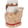 Clayre & Eef Théière Céramique 900ml 22x12x18cm