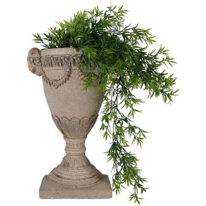 Clayre & Eef Pot de Fleurs Mural Vintage 29x11x44 cm