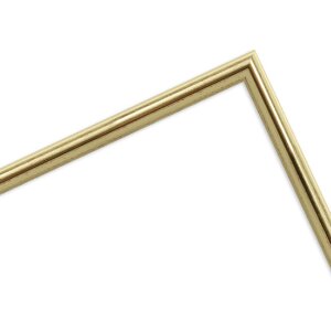 MendeFrames Cadre Photo H003 Doré 20x40 cm Verre Musée