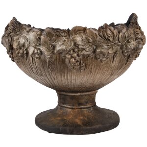 Clayre & Eef Pot de fleurs décoratif 54x34x43 cm Beige Brun