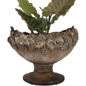 Clayre & Eef Pot de fleurs décoratif 54x34x43 cm Beige Brun
