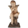 Clayre & Eef Décoration Ange 30x30x60 cm Beige