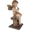 Clayre & Eef Décoration Ange 30x30x60 cm Beige