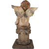 Clayre & Eef Décoration Ange 30x30x60 cm Beige