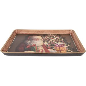 Clayre & Eef Plateau Décoratif 31x22x2 cm...