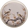 Clayre & Eef Plateau Ø 46x4 cm Beige Brun
