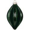 Clayre & Eef Boule de Noël Verte Ø 7x12 cm