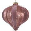 Clayre & Eef Boule de Noël Rose 10 cm