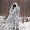 Buteo Photo Gear Filet Camouflage 3D Feuilles Neige 1,5x3 m