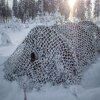 Buteo Photo Gear Filet Camouflage 3D Feuilles Camo Neige 2,4x3 m