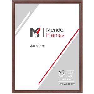 MendeFrames cadre photo bois noyer 20x28 cm verre...