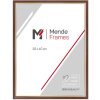MendeFrames H007 Cadre Photo Noyer Musée 5x7 cm Doré