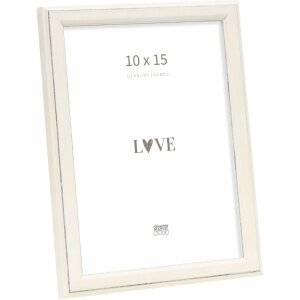 Cadre photo Deknudt S236F1 10x15 cm bois blanc