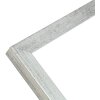 Cadre photo en bois Deknudt S243D antiksilber 18x24 cm