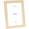 Cadre photo en bois Deknudt S243H1 Nature 10x15 cm