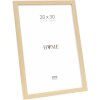 Cadre photo en bois Deknudt S243H1 Nature 20x30 cm