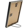 Cadre photo en bois Deknudt S243K2 noir 15x15 cm