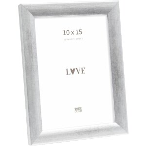 Cadre photo Deknudt S54SD3 10x15 cm argent