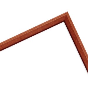 Cadre photo en bois mahogany MendeFrames H011 20x28 cm avec verre musée