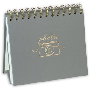 Album spirale OLIVER gris 13x19 cm - ZEP