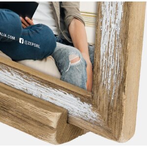 Cadre photo vintage en bois ZEP RE8833 WONDER 32x13,5 cm