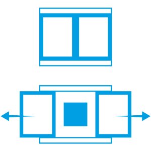 Cadre photo vintage en bois ZEP RE8833 WONDER 32x13,5 cm