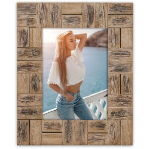 Cadre photo en bois vintage ZEP RE6768 STOCCARDA 15x20 cm...