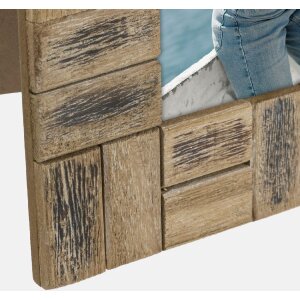 Cadre photo en bois vintage ZEP RE6768 STOCCARDA 15x20 cm brun
