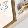 Cadre photo triple 10x15 cm Como 3Q Naturel/Brun ZEP SH346 PS